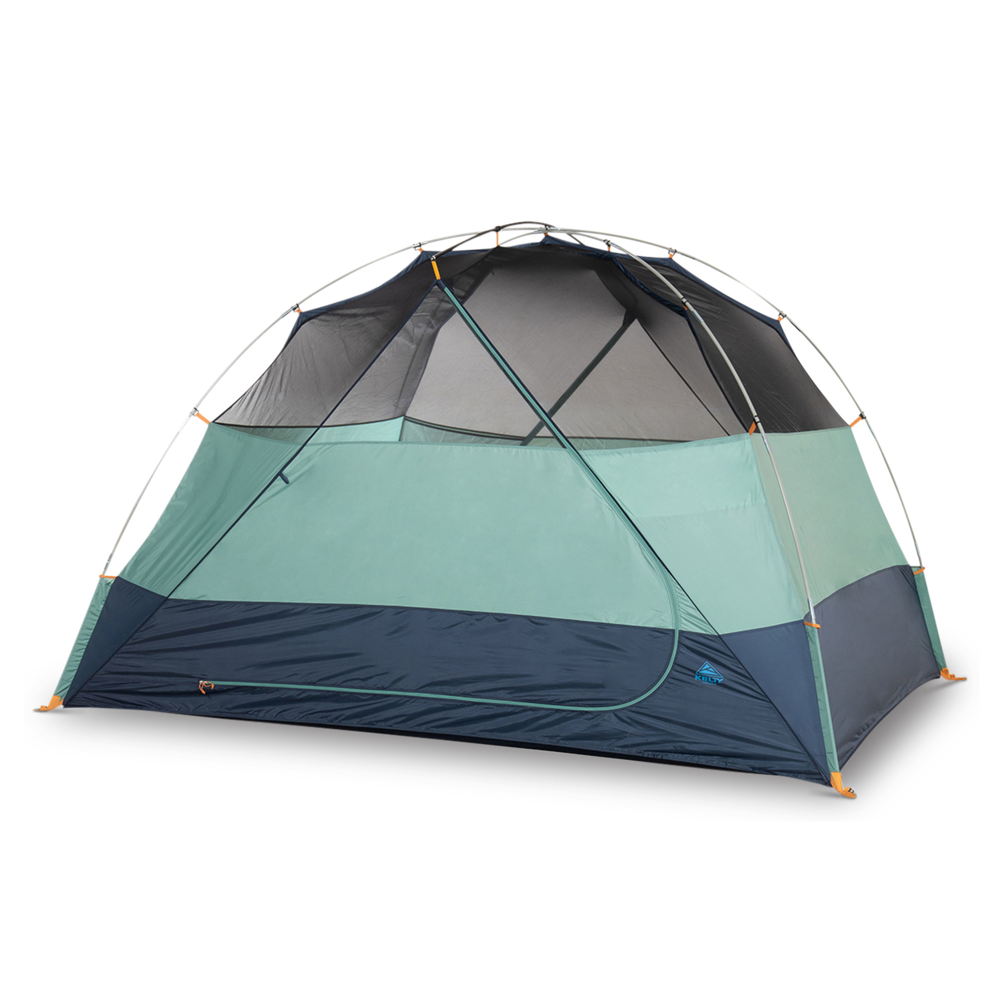 Kelty Wireless 4 tent, green, shown without fly