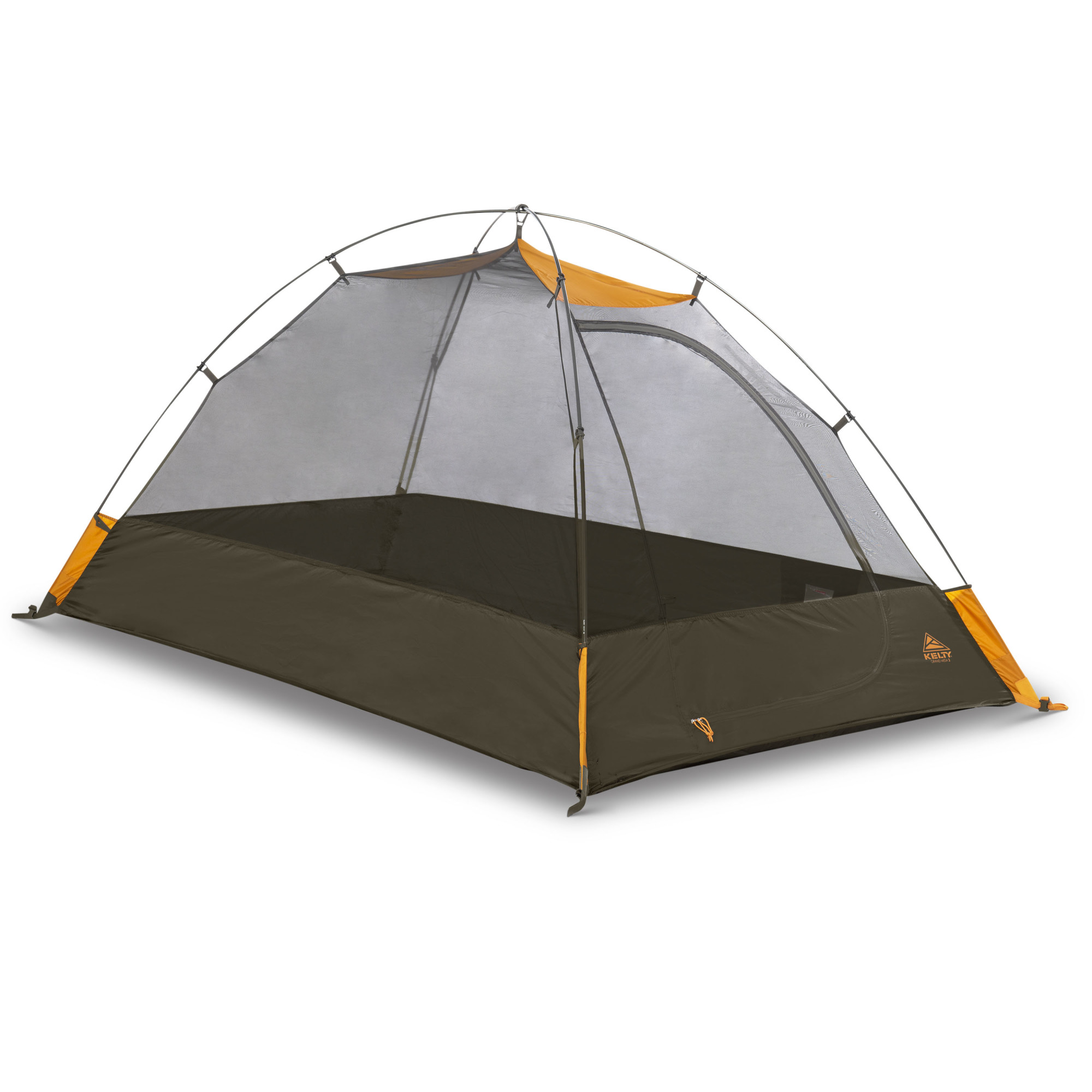 Kelty Grand Mesa 2 tent, brown, shown without fly