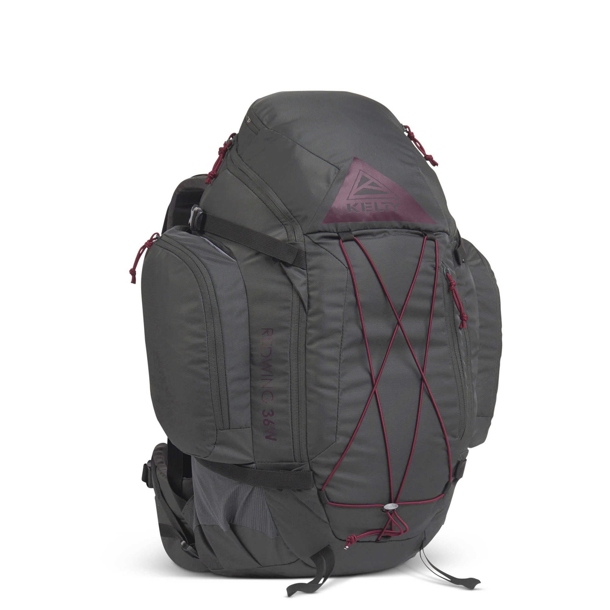 Asphalt/Blackout - Kelty Women's Redwing 36 backpack, front view