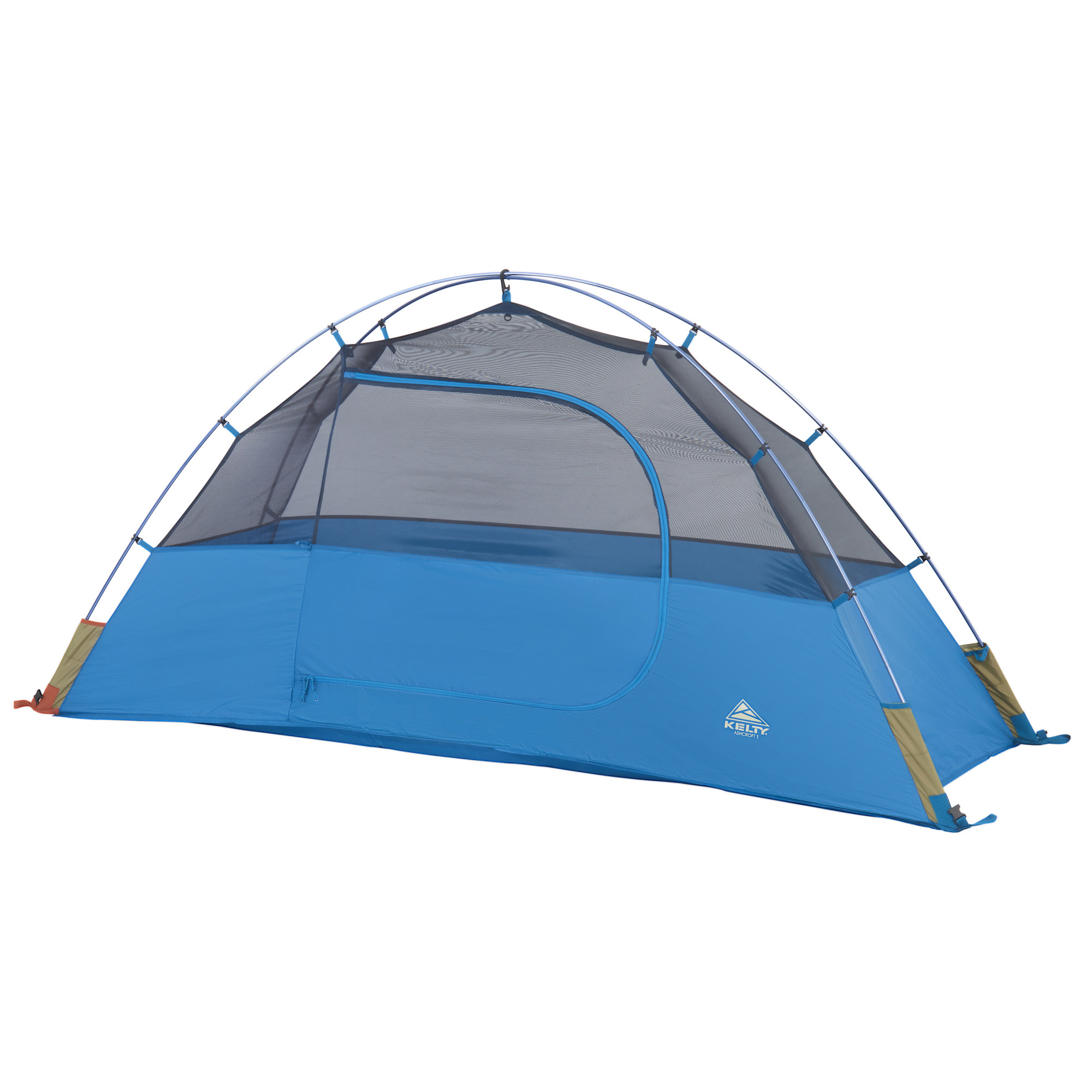 Kelty Ashcroft 1 tent, front view, no fly