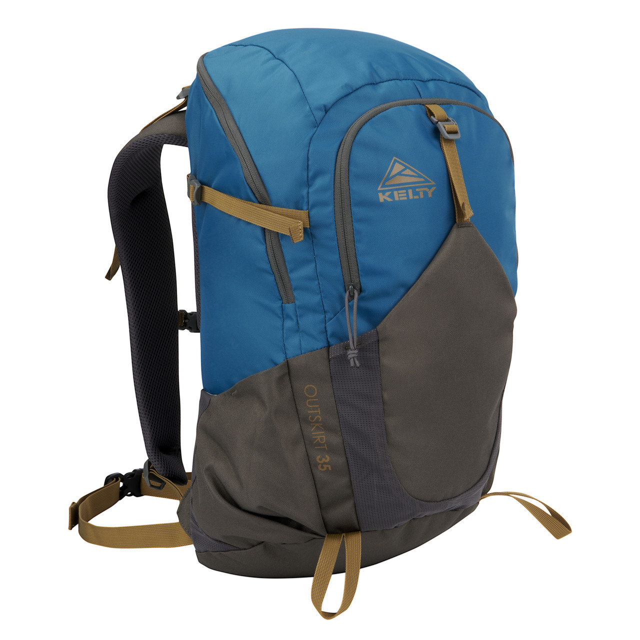 Lyons Blue/Beluga - Kelty Outskirt 35 backpack, front view