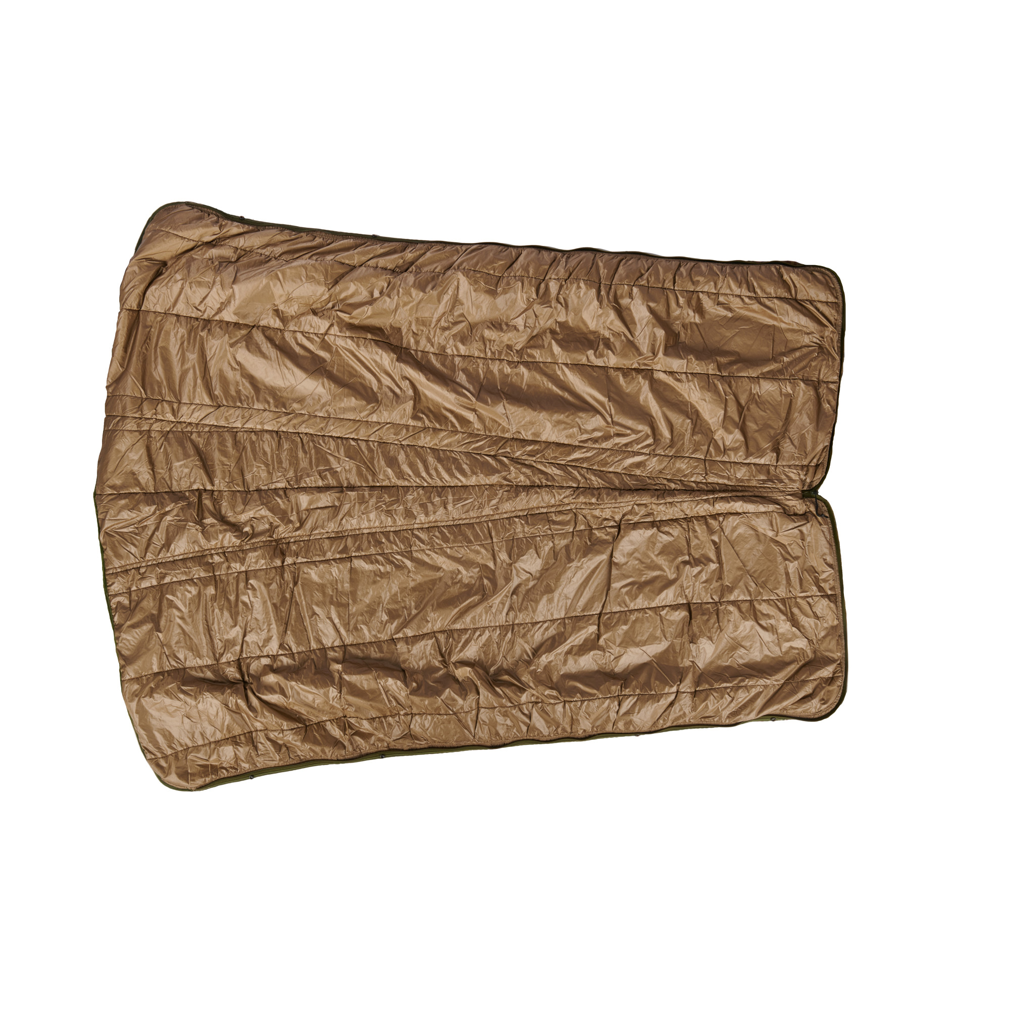 Kelty Tactical Survival Blanket/Litter System, front view, fully unzipped
