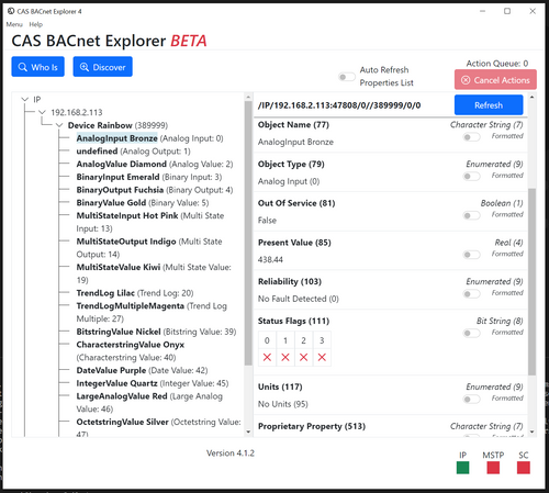 BACnet Explorer Discovery Image - BACnet Explorer Discovery Image