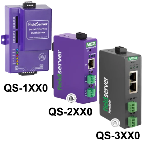 QS-1XXO, QS-2XX0, QS-3XX0 - QuickServer Family with SKU