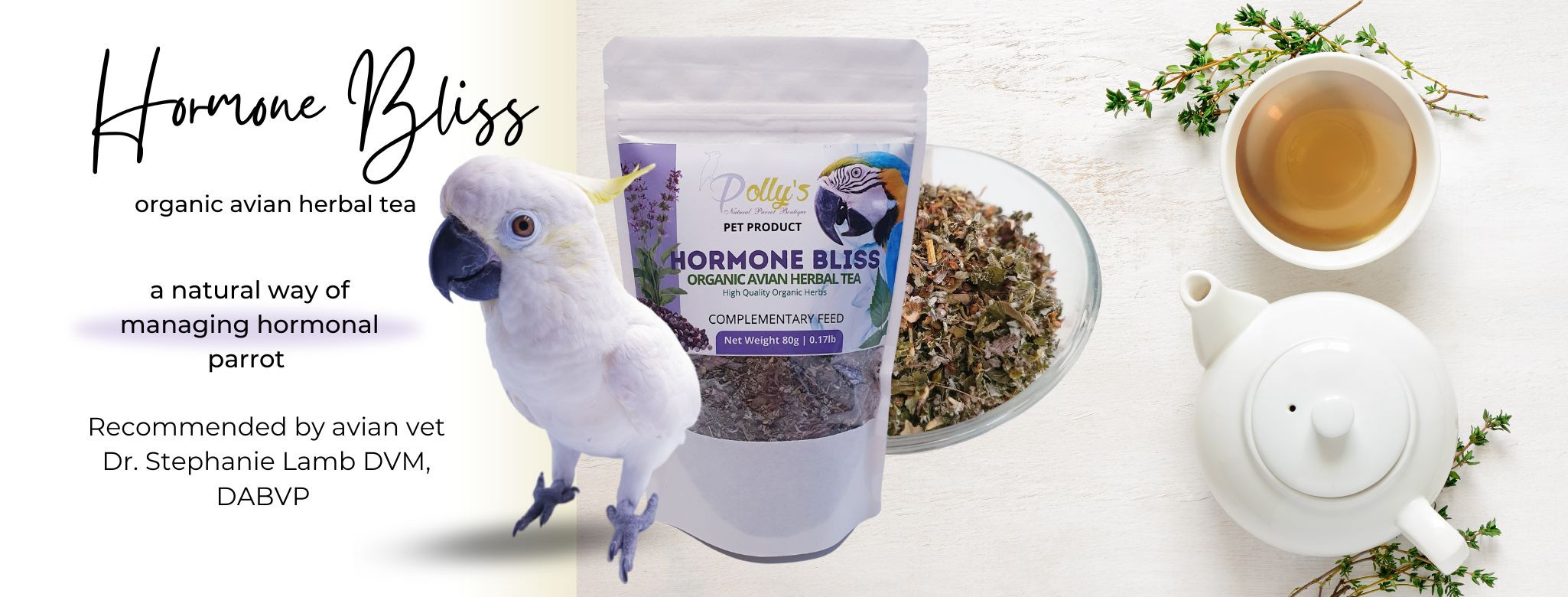 Organic Avian Herbal Teas and Complementary Natural Food for Parrots ...