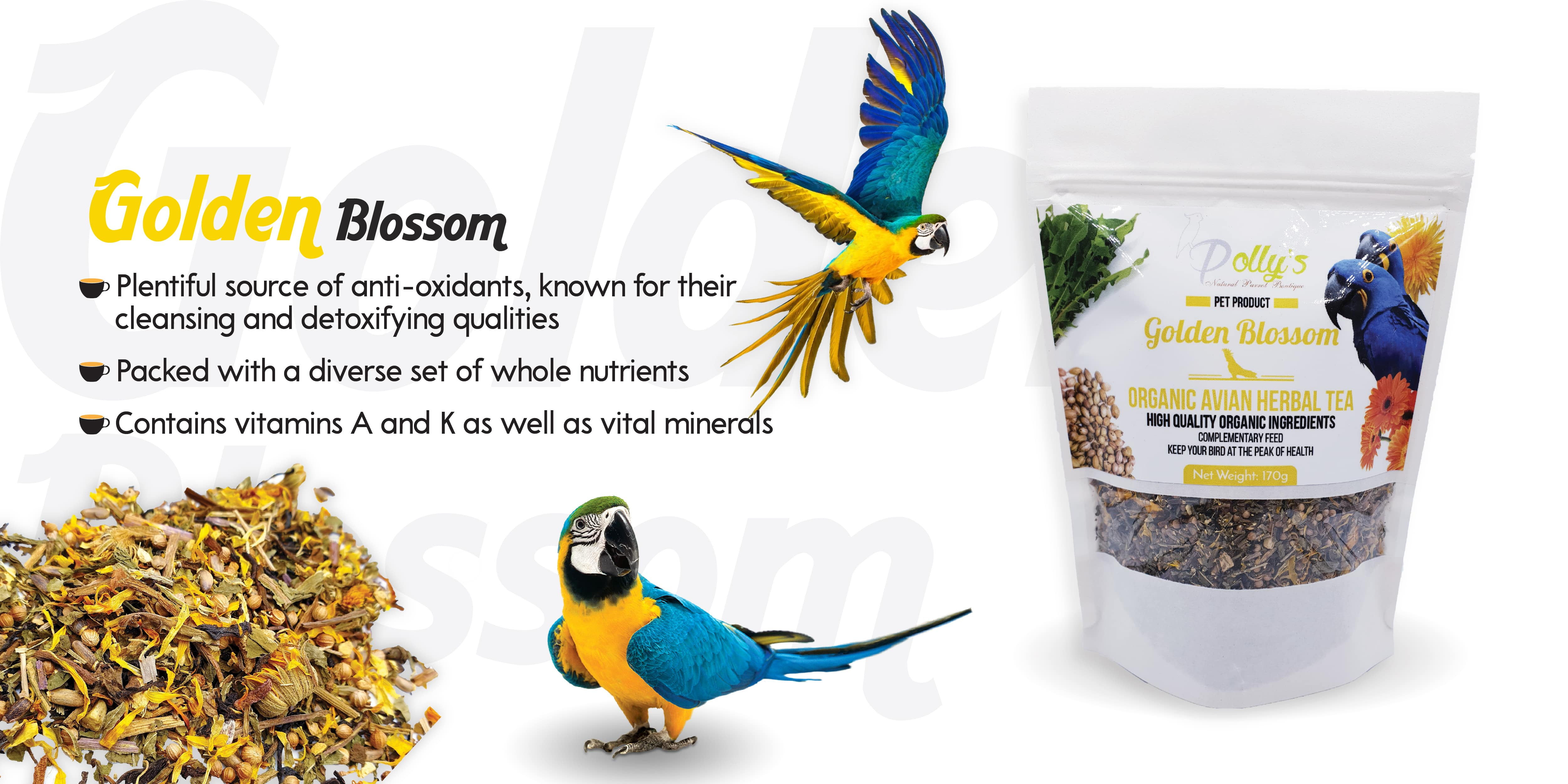 Organic Avian Herbal Teas and Complementary Natural Food for Parrots ...