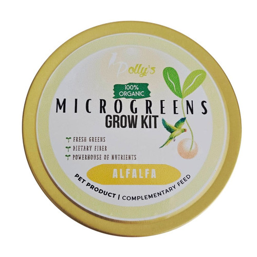 Organic Microgreens Tin Grow Kit | Alfalfa