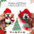 Christmas Parrot 3D Ornaments