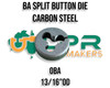 BA Split Button Dies - Sizes From 0BA to 10BA 