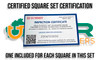 4pc AA Grade Certified Precision Engineering Squares Set. 4" - 6" - 9" & 12" Heavy Duty Base Certification. Supplied by LPR Toolmakers an Australian based family business that imports high quality Engineering Squares for your workshop. Shipped from Melbourne, Victoria. 