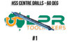 HSS Centre Drill - 60 Degree. #1 Single Centre Drill. Supplied by LPR Toolmakers an Australian family business that imports high quality short series & long series  Centre Drills. Shipped from Melbourne, Victoria. 