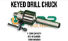 Keyed Drill Chuck - 1-13mm Capacity. MT3 - B16 Arbor with 12mm Drawbar. Supplied by LPR Toolmakers an Australian family owned business that imports good quality Keyed & Keyless Drill Chucks. Shipped from Melbourne, Victoria. 