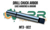 MT3 - B22 Drill Chuck Arbor. Suit Keyed & Keyless Chucks. Supplied by LPR Toolmakers an Australian family owned business that imports quality Drill Chucks & Arbors. Shipped from Melbourne, Victoria. 