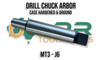 MT3 - J6 Drill Chuck Arbor. Suit Keyed & Keyless Chucks. Supplied by LPR Toolmakers an Australian family owned business that imports quality Drill Chucks & Arbors. Shipped from Melbourne, Victoria. 