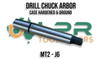 MT2 - J6 Drill Chuck Arbor. Suit Keyed & Keyless Chucks. Supplied by LPR Toolmakers an Australian family owned business that imports quality Drill Chucks & Arbors. Shipped from Melbourne, Victoria. 