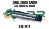 MT4 - B18 Drill Chuck Arbor. Suit Keyed & Keyless Chucks. Supplied by LPR Toolmakers an Australian family owned business that imports quality Drill Chucks & Arbors. Shipped from Melbourne, Victoria. 