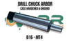 MT4 - B16 Drill Chuck Arbor. Suit Keyed & Keyless Chucks. Supplied by LPR Toolmakers an Australian family owned business that imports quality Drill Chucks & Arbors. Shipped from Melbourne, Victoria. 