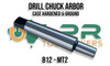 MT2 - B12 Drill Chuck Arbor. Suit Keyed & Keyless Chucks. Supplied by LPR Toolmakers an Australian family owned business that imports quality Drill Chucks & Arbors. Shipped from Melbourne, Victoria. 