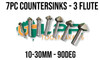 3 flute counter sink countersink metric sizes buy online australia