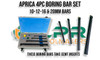 Carbide Insert Aprica Boring Bar Kits - From 8mm to 20mm