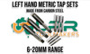 Metric Left Hand Tap Sets (3pc) -  6mm to 20mm