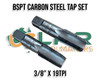 BSPT Carbon Steel Tap Sets (2pc) - 1/8" to 2"