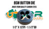 BSW Button Die 1/2" x 12TPI. Made from quality Carbon Steel & supplied by LPR Toolmakers an Australian family owned business that imports high quality BSW Threaded Taps & Dies.