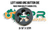 UNC Left Hand Single Button Dies - 1/4" to 1"