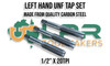 UNF Left Hand Tap Sets (3pc) - 1/4" to 1"  UNF Left Hand Tap Sets (3pc) - 1/4" to 1"