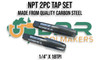NPT Thread 2pc Tap Sets From 1/8" - 2" (Sizes inside)