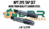 NPT Thread 2pc Tap Sets From 1/8" - 2" (Sizes inside)