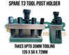 Spare Quick Change Toolpost Holders - T37, T51, T63, T2 & T3 Types
