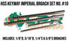 4 Imperial Broaches from 1/8" to 3/8" supplied in our Keyway Broach Set. No.10. Complete with 4 Broaches & 9 Bushes. Supplied by LPR Toolmakers an Australian family owned business that imports high quality Keyway Broaches & Bushes in Metric or Imperial. Shipped from Melbourne, Victoria. 