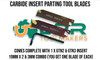 GTN Parting Tool Blade - 19mm x 2mm & 19mm x 3mm Combo. Supplied by LPR Toolmakers an Australian family owned business that imports High Quality Parting off inserts, blades and holders for your lathe. Shipped from Melbourne, Victoria. 