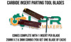 GTN Parting Tool Blade - 26mm x 2mm & 26mm x 3mm Combo. Supplied by LPR Toolmakers an Australian family owned business that imports High Quality Parting off inserts, blades and holders for your lathe. Shipped from Melbourne, Victoria.