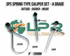 Spring Calipers [Dividers, Inside & Outside] 200mm /8" 3pc set Standard or A Grade