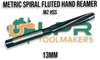 Hand Reamer - 13mm. M2 HSS - Supplied by LPR Toolmakers an Australian family owned business that imports quality HSS H7 Tolerance Spiral Fluted Hand Reamers.  Shipped from Melbourne, Victoria.  Hand Reamer - 13mm. M2 HSS - Supplied by LPR Toolmakers an Australian family owned business that imports quality HSS H7 Tolerance Spiral Fluted Hand Reamers.  Shipped from Melbourne, Victoria.