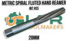 Hand Reamer - 28mm. M2 HSS - Supplied by LPR Toolmakers an Australian family owned business that imports quality HSS H7 Tolerance Spiral Fluted Hand Reamers.  Shipped from Melbourne, Victoria.  Hand Reamer - 28mm. M2 HSS - Supplied by LPR Toolmakers an Australian family owned business that imports quality HSS H7 Tolerance Spiral Fluted Hand Reamers.  Shipped from Melbourne, Victoria.