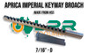 Aprica Keyway Broaches - Imperial 7/16" D Type. Supplied by LPR Toolmakers an Australian owned family business that imports quality Keyway broaches & bushes. Located in Country Victoria. 