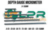 0-150mm Depth Gauge Micrometer. Features 6 Anvils - Supplied by LPR Toolmakers an Australian family owned business that imports quailty and affordable measuring gear. Located in country Victoria.  0-150mm Depth Gauge Micrometer. Features 6 Anvils - Supplied by LPR Toolmakers an Australian family owned business that imports quailty and affordable measuring gear. Located in country Victoria.