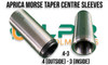 Morse Taper Centre/Reduction Sleeves [MT6-MT1]