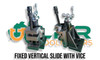 Fixed Vertical Slide 5" x 4" complete system with Rotary Table, Machine Vice & Chuck. Supplied by LPR Toolmakers an Australian based family owned business that imports quality Lathe & Milling Machines supplies. 
