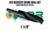 HSS Single Reduced Shank Drills (Metric & Imperial)