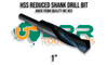 HSS Single Reduced Shank Drills (Metric & Imperial)