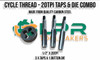 1/2" x 20 TPI - 60 Degree Carbon Steel Taps & Die Set - Australian Supplier