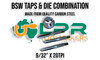 BSW Taps & Die Combination 9/32" x 20TPI. Made from quality Carbon Steel & supplied by LPR Toolmakers an Australian family owned business that imports high quality BSW Threaded Taps & Dies. 