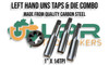 Left Hand UNS Taps & Die Set - 1" x 14TPI - Includes 3 Taps & matching button Die. Supplied by LPR Toolmakers an Australian family owned business that imports quality Carbon Steel & HSS Taps & Dies. Shipped from Melbourne, Victoria.  Left Hand UNS Taps & Die Set - 1" x 14TPI - Includes 3 Taps & matching button Die. Supplied by LPR Toolmakers an Australian family owned business that imports quality Carbon Steel & HSS Taps & Dies. Shipped from Melbourne, Victoria.