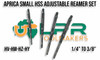 4pc HSS Expanding Reamer Set - HV to HY [1/4" - 3/8"] 6.35mm to 9.60mm - Australian Importer of quality HSS Reamers.