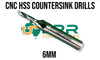 Drill Countersinks HSS - Sizes 4-5-6-8mm - Suits Metal & Wood