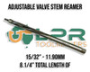 Valve Stem Guide Reamers HSS Spiral - Adjustable Variation -  1/4" to 1/2"